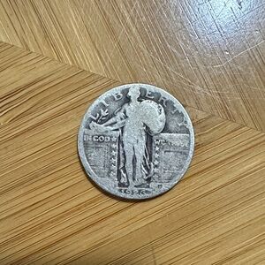 Vintage 1926 Standing Liberty Quarter